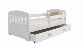 Detská posteľ so zábranou NIKI 160 x 80 cm Miki B6 posteľ + úložný priestor