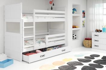 BMS Detská poschodová posteľ RICO | biela 80 x 160 cm Farba: Biela