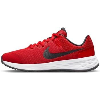 Nike  Bežecká a trailová obuv Revolution 6 NN GS  Červená