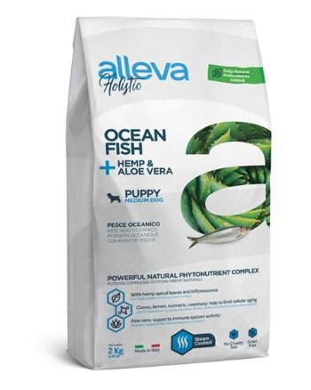 Alleva HOLISTIC dog puppy & junior medium fish 2kg