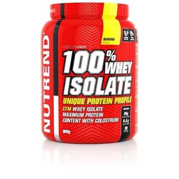 Nutrend 100 % Whey Isolate, 900 g, banán (8594073179616)