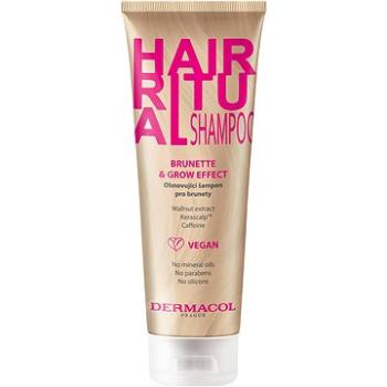 DERMACOL Hair Ritual Šampón pre brunety 250 ml (8595003122856)