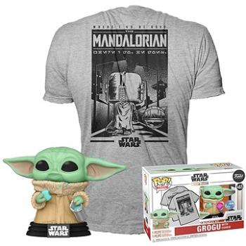 Star Wars: Mandalorian – tričko s figúrkou