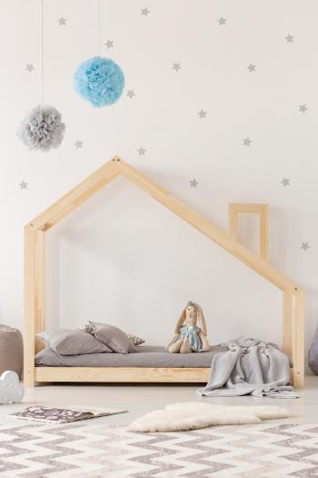 Detská posteľ Ourbaby Mila Chimney prírodná 190x80 cm