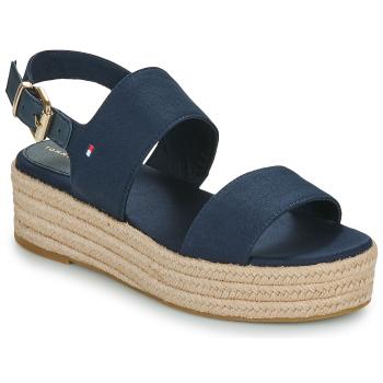 Tommy Hilfiger  MID WEDGE SANDAL  Espadrilky Námornícka modrá