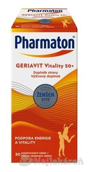 Pharmaton Geriavit Vitality 50+ tbl.30