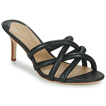 Lauren Ralph Lauren  Šľapky LILIANA-SANDALS-HEEL SANDAL  Čierna