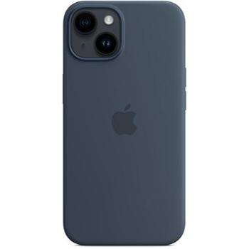 Apple iPhone 14 Silikónový kryt s MagSafe búrkovo modrý (MPRV3ZM/A)