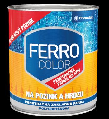FERRO COLOR P - Penetračná polyuretánová farba 0,75 L 0984