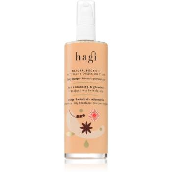 Hagi Spicy Orange telový olej so samoopaľovacím účinkom 100 ml