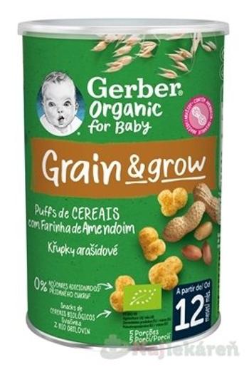 GERBER Organic chrumky arašidové 35 g