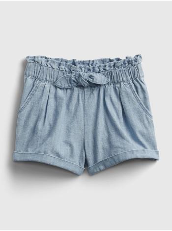 Detské kraťasy chamb utility chambray utility pull-on shorts Modrá