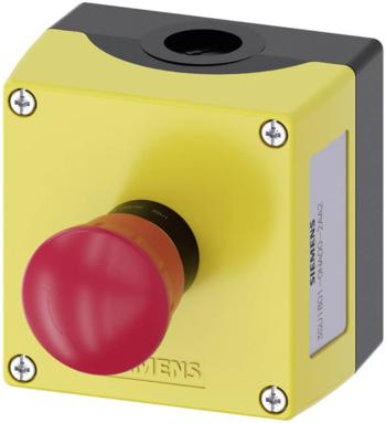 Siemens 3SU1801-0NA00-2AA2 guľové tlačidlo v puzdre  žltá  otočenie 1 ks
