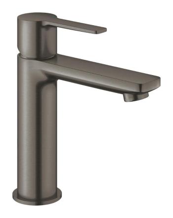 Umývadlová batéria Grohe LINEARE s clic-clacem kartáčovaný Hard Graphite 23106AL1