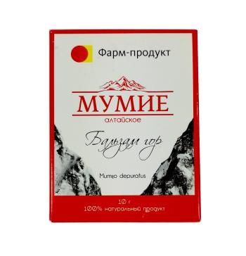 Farm Produkt Altajské mumio - Farm-Produkt Hmotnosť: 10 g