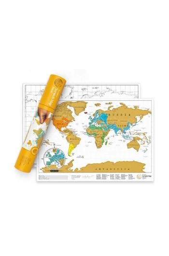 Stieracia mapa Luckies of London Scratch Map® Travel Edition