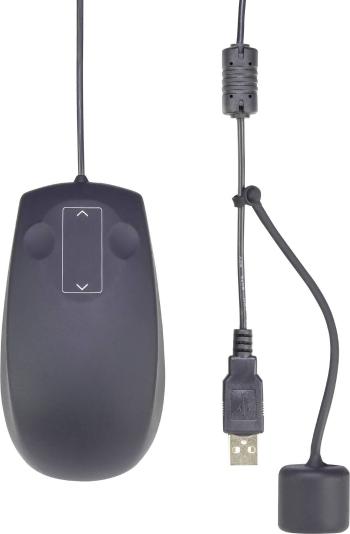 Renkforce IP68 Industrial Wi-Fi myš USB laserový/á čierna 3 null 1000 dpi