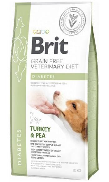 Brit Veterinary Diets GF dog Diabetes granule pre psy 12kg