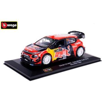 Bburago 1:32 Rally Citroen C3 WRC 2019 Monte Carlo Sebastien Loeb (4893993410538)