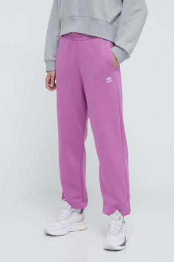 Tepláky adidas Originals Essentials Fleece Joggers ružová farba, jednofarebné, IR5964