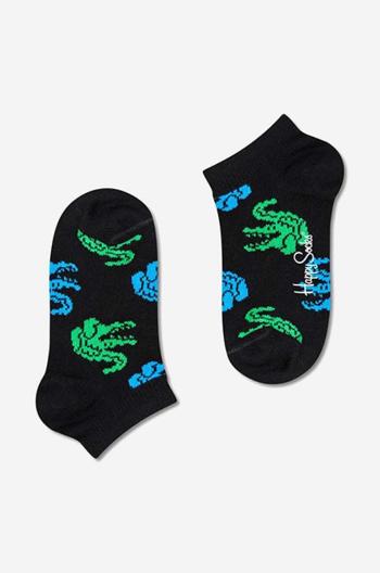 Detské ponožky Happy Socks Crocodile Low čierna farba, KCOD05-9300