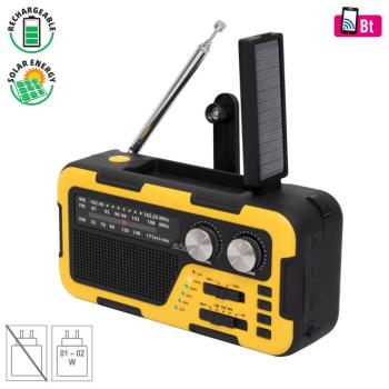 HOME BY SOMOGYI RPH 2 SOLARNE HYBRIDNE RADIO, BT/USB/SD