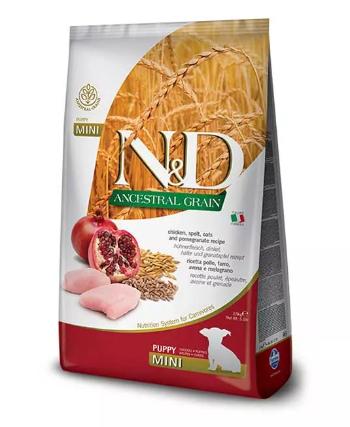 Farmina N&D dog AG puppy mini, chicken, spelt, oats & pomegranate 0,8kg