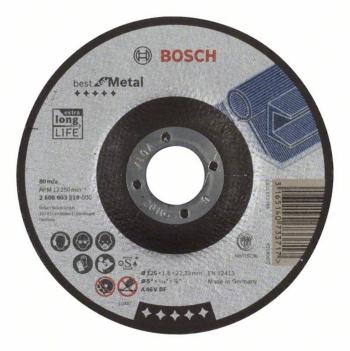 Bosch Accessories 2608603519 2608603519 rezný kotúč lomený  125 mm 22.23 mm 1 ks