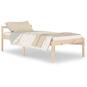 Rám postele masívna borovica 100 × 200 cm, 810604