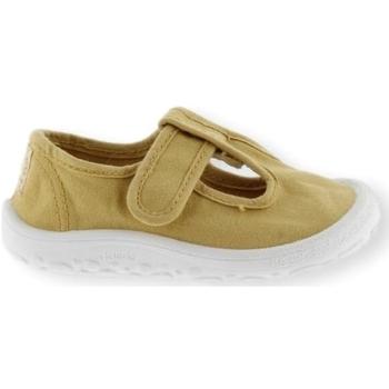 Victoria  Barefoot Baby Shoes 370108 - Trigo  Derbie Žltá