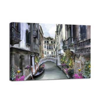 Obraz Styler Canvas Watercolor Venice, 75 × 100 cm