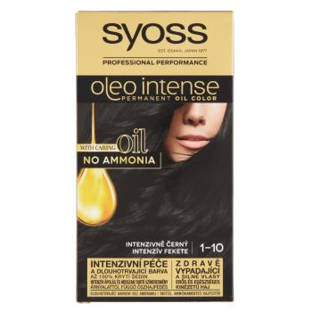 SYOSS Oleo Intense Farba na vlasy 1-10 Intenzívne čierny