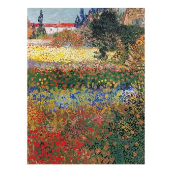 Reprodukcia obrazu Vincenta van Gogha - Flower garden, 40 x 30 cm