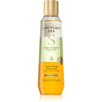 Sanctuary Spa Golden Sandalwood ošetrujúci sprchový olej 200 ml