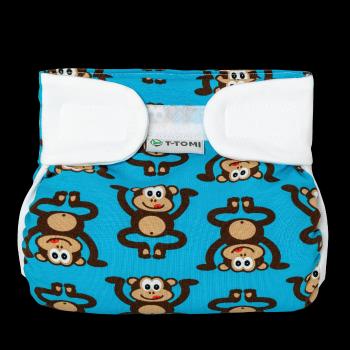 T-TOMI Ortopedické abdukčné nohavičky - suchý zips Monkey (3-6kg)