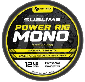 Nytro vlasec sublime power rig mono 100 m - 0,21 mm 3,51 kg