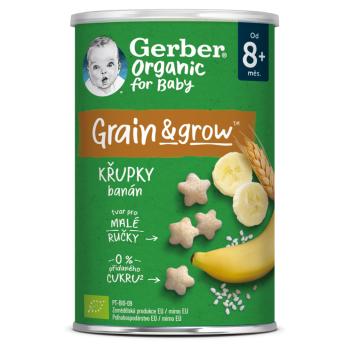 GERBER Chrumky banánové BIO 35 g 8m+