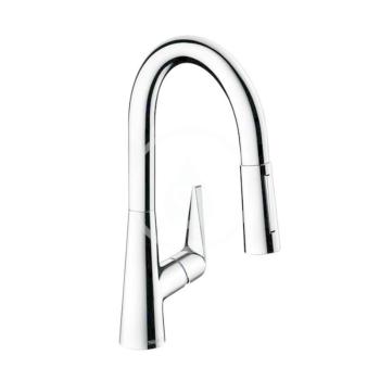 HANSGROHE HANSGROHE - Talis M51 Drezová batéria s výsuvnou spŕškou, chróm 72815000