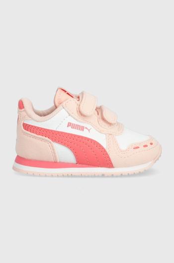 Detské tenisky Puma Cabana Racer SL 20 V Inf ružová farba