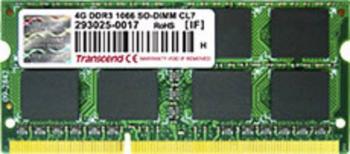 Transcend RAM modul pre notebooky  TS512MSK64V1N 4 GB 1 x 4 GB DDR3-RAM 1066 MHz CL7