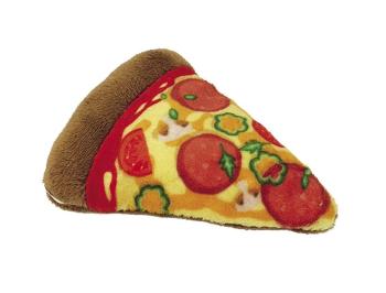 Nobby Plyšová pizza s catnipom 9 cm