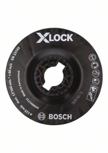 Nosná podložka X-LOCK, stredne tvrdá, 115 mm Bosch Accessories 2608601712