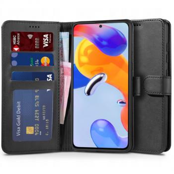 Tech-Protect Wallet knižkové puzdro na Xiaomi Redmi Note 11S 5G / Poco M4 Pro 5G, čierne