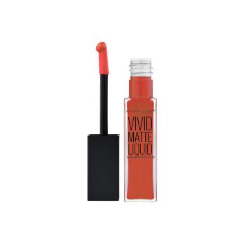 Maybelline New York  Vivid Matte Liquid Lipstick  Líčenie obočia Oranžová