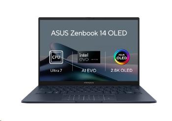 ASUS Zenbook 14 UX3405MA-OLED165X,Intel  Ultra 7-155H, 14.0˝ 2880 x 1800/Touch, UMA, 16GB, SSD 1TB, W11Pro, NumPad, TPM