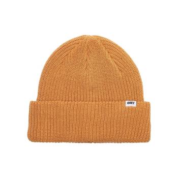 Obey  Bold organic beanie  Čiapky Hnedá