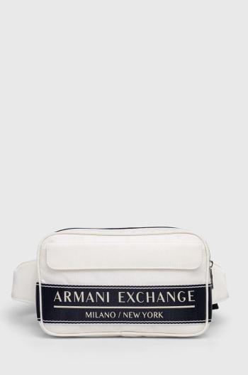 Ľadvinka Armani Exchange biela farba