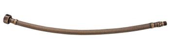 Flexibilná nerezová hadica M10x3/8", 35 cm, bronz