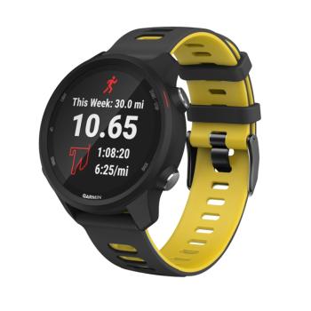 Remienok Garmin Venu 2 / Vivoactive 4 čierny-žltý