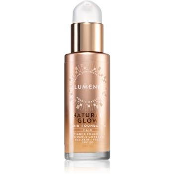 Lumene Natural Glow rozjasňujúci make-up pre prirodzený vzhľad SPF 20 odtieň Fair 30 ml